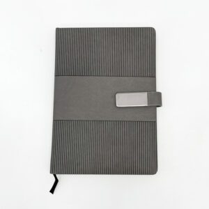 Notebook with Metal Clasp