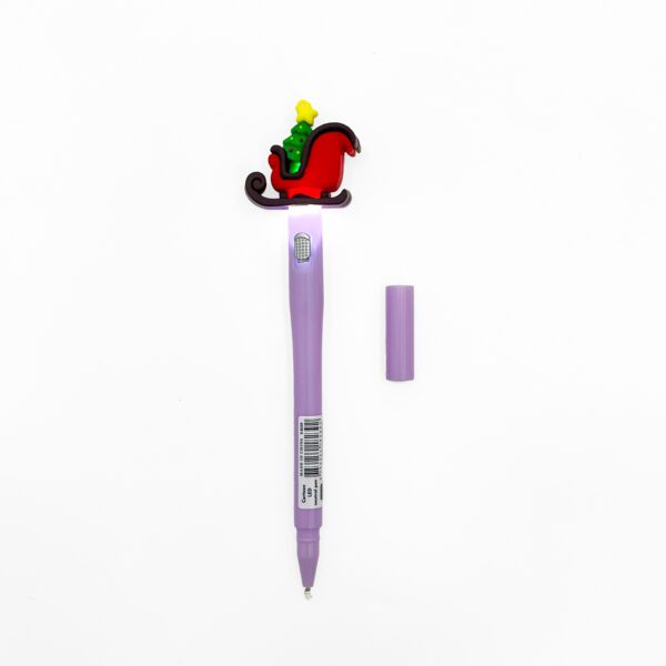 purple holiday pen