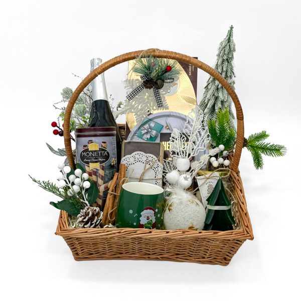 Christmas gifts basket