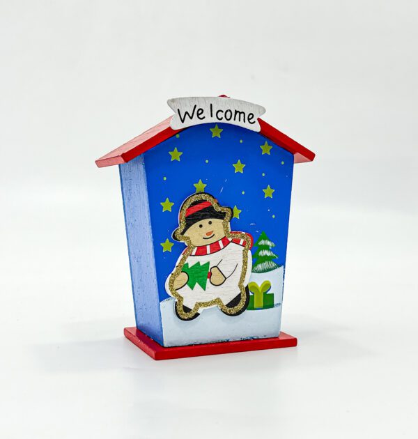 Adorable Snowman Welcome Coin Box - Festive & Charming - Image 2