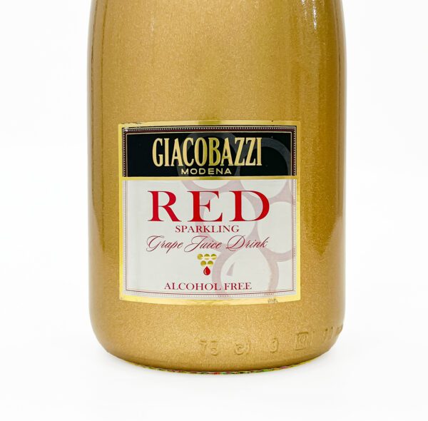 Giacobazzi Red Sparkling Non-Alcoholic Drink - Premium 1L Grape Beverage - Image 2