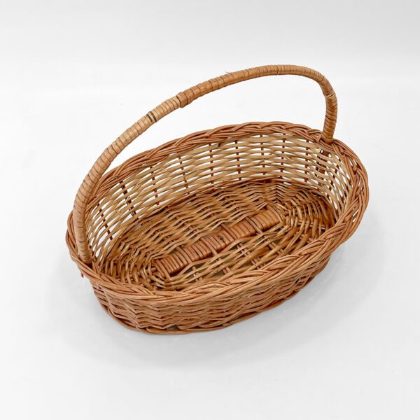 Rustic Handmade Wicker Basket with Durable Handle – Eco-Friendly And Multi-Purpose - Image 2