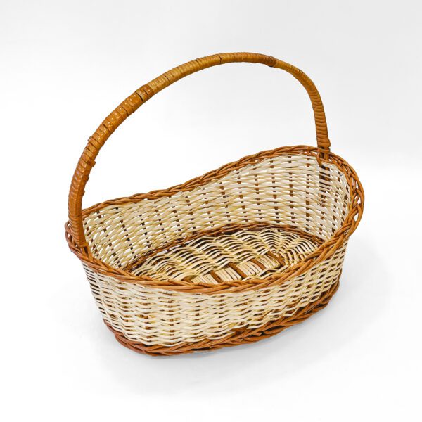 Grandeur Cane Basket with Handle – Unique, Sustainable & Multi-Functional Storage - Image 2