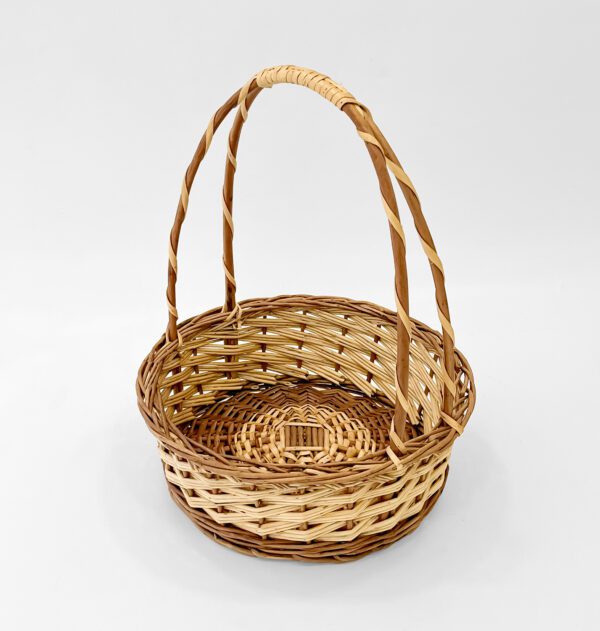 Elegant Handcrafted Cane Basket – Adjustable and Lightweight - Image 2