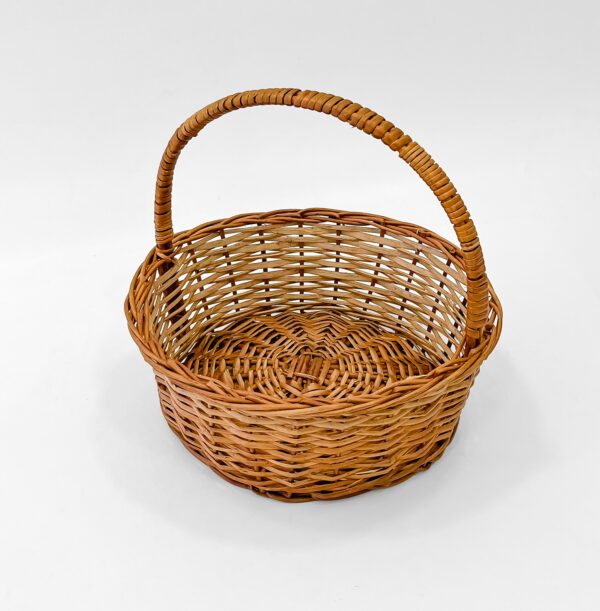 Decorative Handcrafted Cane Basket – Durable & Stylish Storage for Home & Office - Image 2