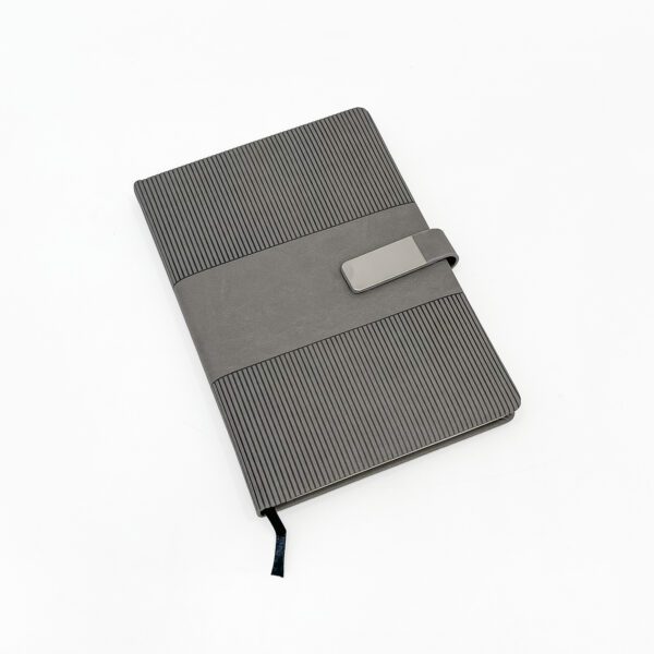 Notebook with Metal Clasp - Stylish and Compact Journal for Professionals - Image 2