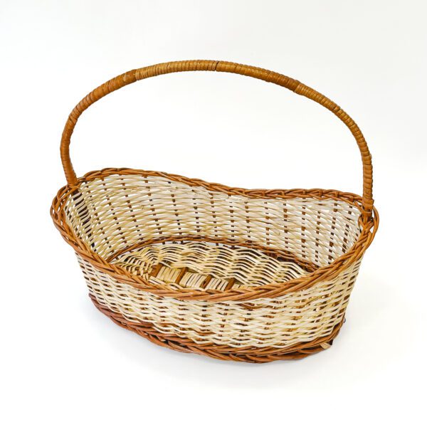 Grandeur Cane Basket with Handle – Unique, Sustainable & Multi-Functional Storage - Image 3