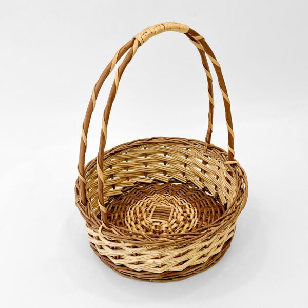 Elegant Handcrafted Cane Basket – Adjustable and Lightweight - Image 3