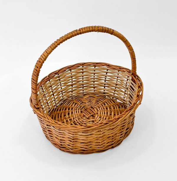 Decorative Handcrafted Cane Basket – Durable & Stylish Storage for Home & Office - Image 3