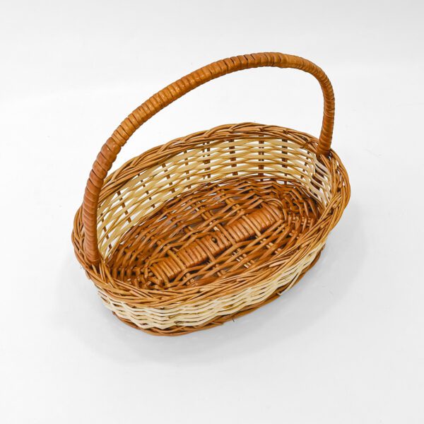 Classic Natural Woven Basket – Durable Handcrafted Storage with Rustic Appeal - Image 3