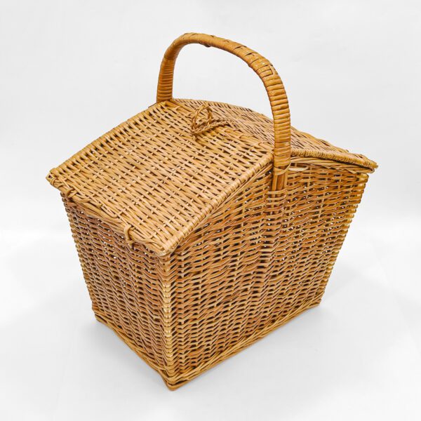 Elegant Handcrafted Large Cane Baskets – 20-Inch Spacious Storage Solution - Image 3