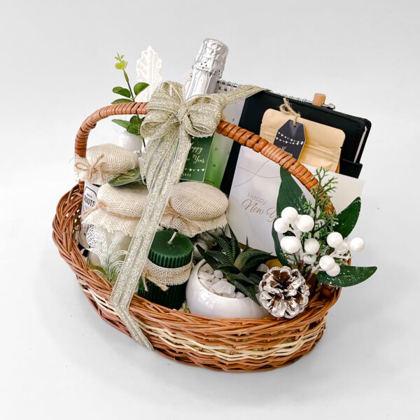 Exquisite New Year Gift Basket - Deluxe Hamper of Joy, Elegance & Festive Cheer - Image 3