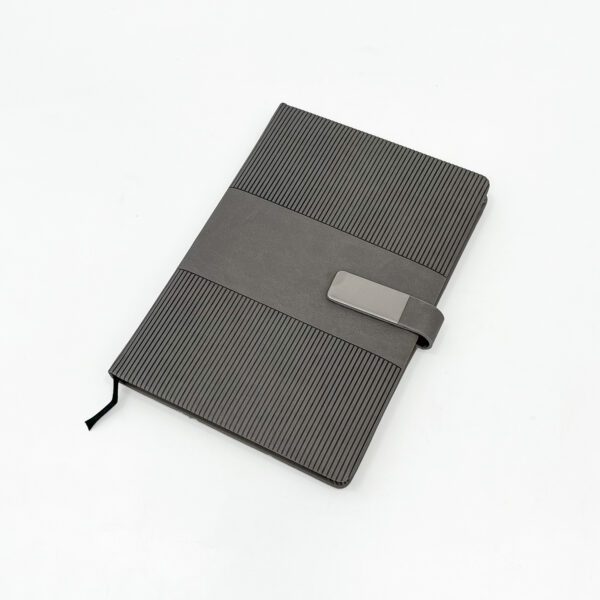 Notebook with Metal Clasp - Stylish and Compact Journal for Professionals - Image 3