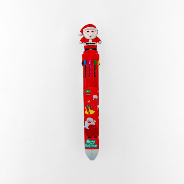 Reindeer-Themed Multi-Color Christmas Pen x4 – Cute Stationery for Kids - Image 2