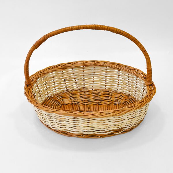 Beautifully Handcrafted Woven Cane Storage Basket – Rustic Style Meets Practicality - Image 4