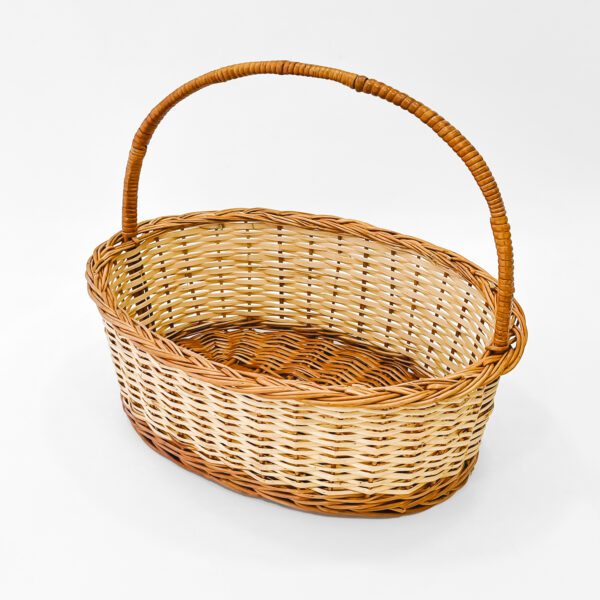 Timeless Large Cane Storage Basket – Durable and Eco-Friendly for Home Organization - Image 4