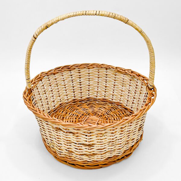 Spacious Large Rounded Cane Basket – Handcrafted, Durable, and Stylish Storage - Image 4