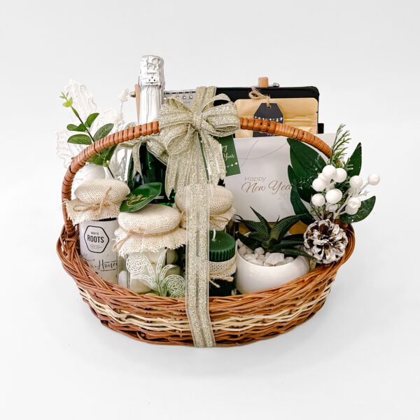 Exquisite New Year Gift Basket - Deluxe Hamper of Joy, Elegance & Festive Cheer - Image 4