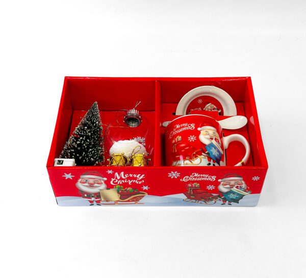 Christmas Mug Set with Festive Decorations – Ceramic Holiday Mug Set for Gifting - Image 4