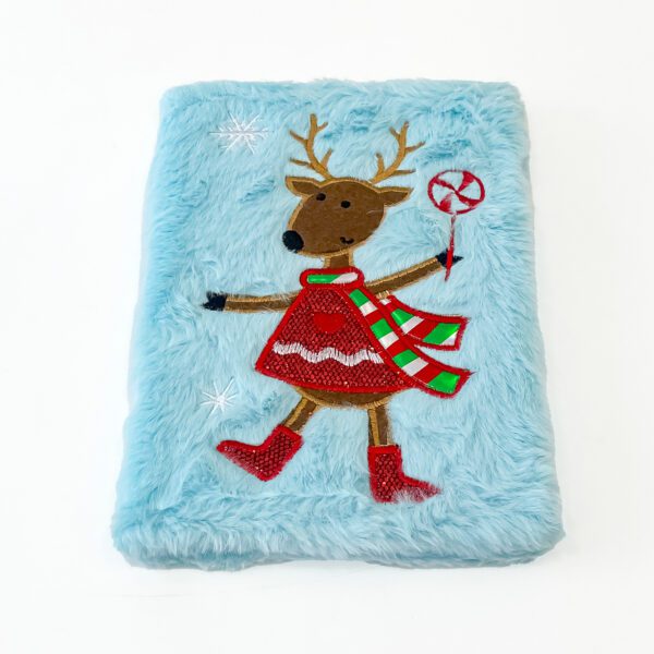 Adorably Soft Fuzzy Notebook for Kids – Perfect Festive Gift! - Image 4