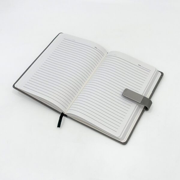 Notebook with Metal Clasp - Stylish and Compact Journal for Professionals - Image 4