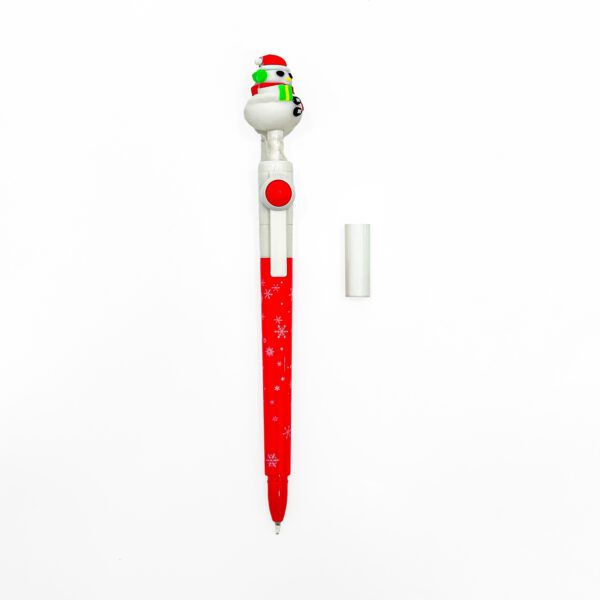 Adorable Christmas Reindeer Pen x4 Colors - Festive & Fun Holiday Stationery Gift - Image 4