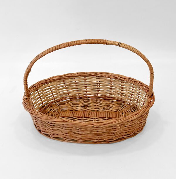 Rustic Handmade Wicker Basket with Durable Handle – Eco-Friendly And Multi-Purpose - Image 4