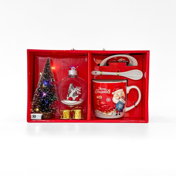 Christmas Mug Set with Festive Decorations – Ceramic Holiday Mug Set for Gifting - Image 5