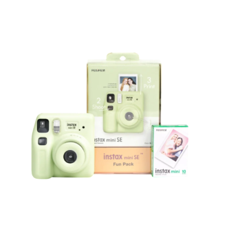 Unleash Your Creativity with the Fujifilm Instax Mini SE Fun Pack – Instant Camera & Film Bundle