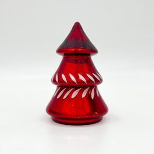 Red Glass Candle