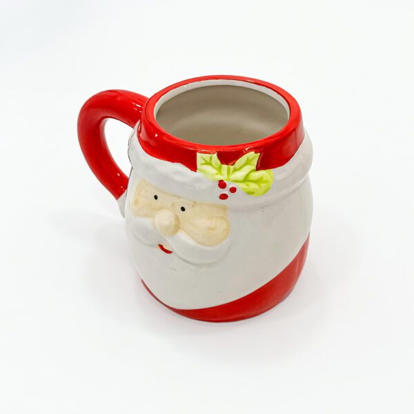 Santa Claus Ceramic Mug – Festive Holiday Coffee Cup with Detailed Christmas Design - Image 3