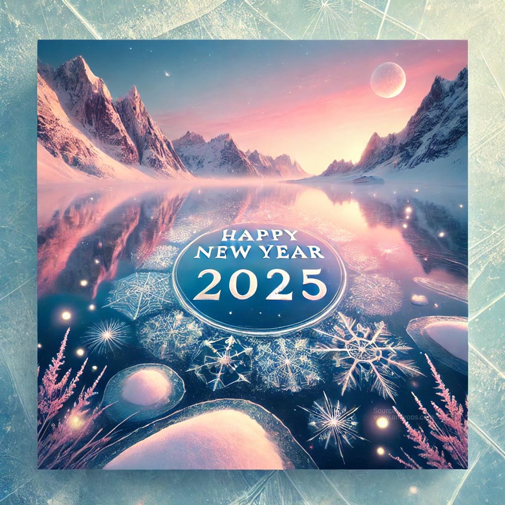 radically unique and nature inspired New Year 2025 greeting India's Favourite Online Gift Shop