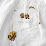 Lakshmi Pendant Necklace Set