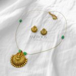 Lakshmi Pendant Necklace Set