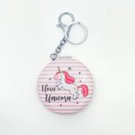 Unicorn Mirror Keychain