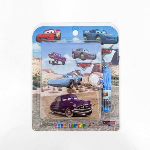 Exclusive Kids Stationery Combo Pack – Cars, Unicorn, Spider-Man & Lightning McQueen Diary Theme Sets with Pens - Image 2