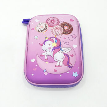 Magical Unicorn Pouch – Cute, Durable Storage for Kids with Fun Donut Balloons