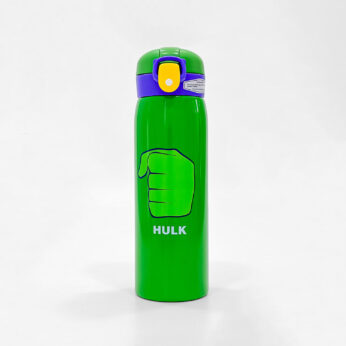 Super Hulk Themed Water Bottle – Ultimate Hero Drinkware for Kids