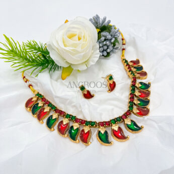 Planka Mango Necklace – Radiant Traditional Elegance