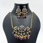 Purple Stone Necklace