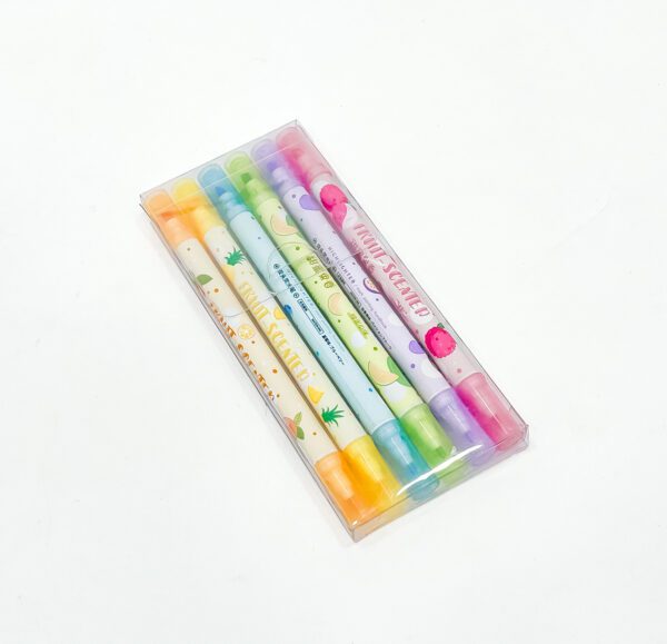 Fruit Scented Markers Set – Vibrant, Smelly Fun for Kids - Image 2