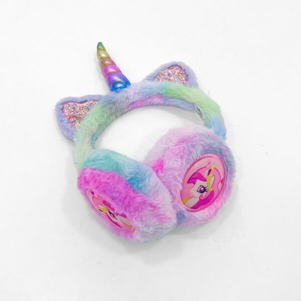 Enchanting Unicorn Earmuffs – Magical & Soft Winter Accessory for Kids - Image 2