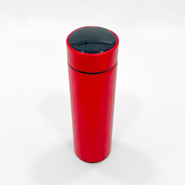 Smart Red Stainless Steel Flask – Leak-Proof & Temperature Retention - Image 2