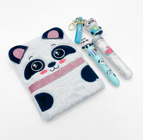 Adorable Panda-Themed Stationery Set for Kids – Super Cute & Fun Accessories - Image 2