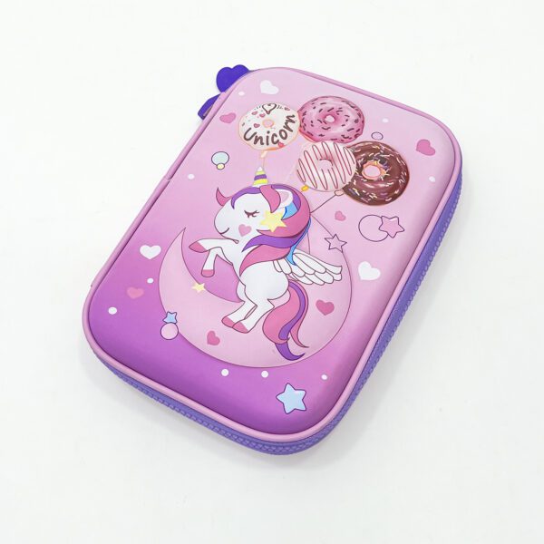 Magical Unicorn Pouch – Cute, Durable Storage for Kids with Fun Donut Balloons - Image 2