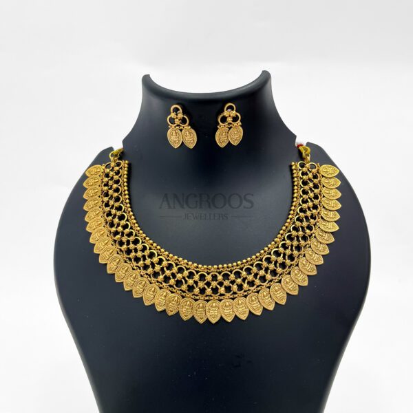 Authentic Traditional Coin Necklace Set - A Heritage Treasure - Image 2