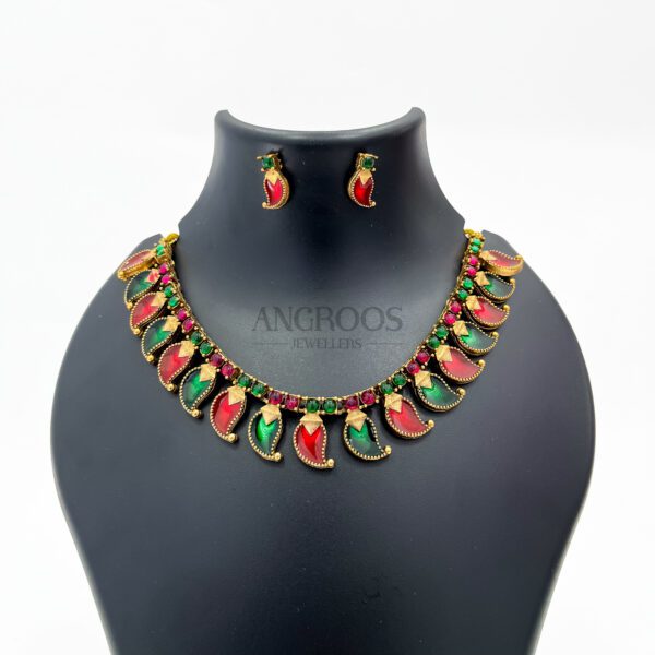 Planka Mango Necklace - Radiant Traditional Elegance - Image 2