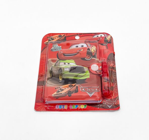 Exclusive Kids Stationery Combo Pack – Cars, Unicorn, Spider-Man & Lightning McQueen Diary Theme Sets with Pens - Image 3