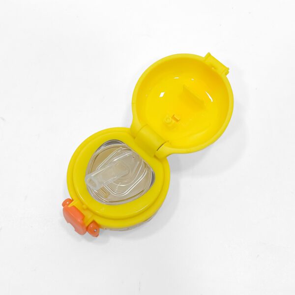 Adorable Duck-Themed Kids Water Bottle - Bright Yellow Color, Leak-Proof Design - Image 3