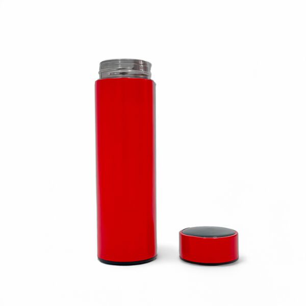 Smart Red Stainless Steel Flask – Leak-Proof & Temperature Retention - Image 3